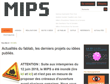 Tablet Screenshot of mips-lab.net